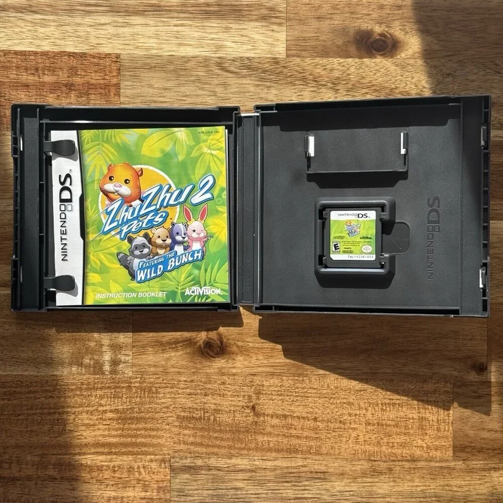 Zhu Zhu Pets 2 Nintendo Ds Featuring The Wild Bunch Tested Working CIB Complete!